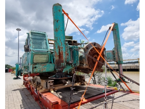  Cẩu xích NIPPON SHARYO DH508-105M tại cảng Cát Lái