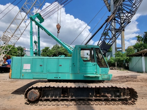 Hoàn thành thủ tục hải quan, đăng kiểm cẩu xích NIPPON SHARYO DH500-5 tại Tracimexco