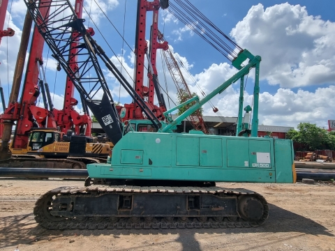 Hoàn thành thủ tục hải quan, đăng kiểm cẩu xích NIPPON SHARYO DH500-5 tại Tracimexco