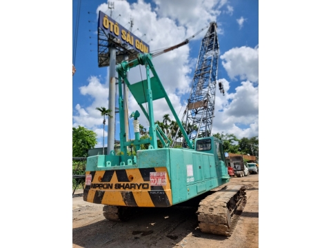 Hoàn thành thủ tục hải quan, đăng kiểm cẩu xích NIPPON SHARYO DH500-5 tại Tracimexco