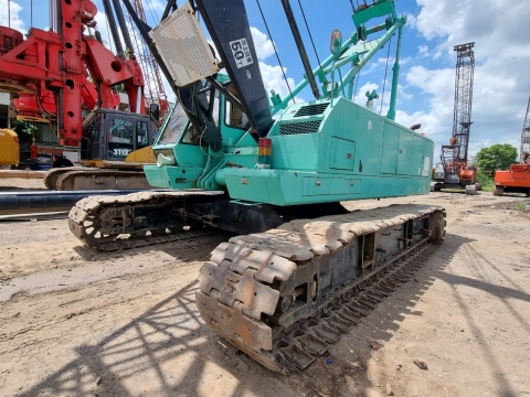 Hoàn thành thủ tục hải quan, đăng kiểm cẩu xích NIPPON SHARYO DH500-5 tại Tracimexco