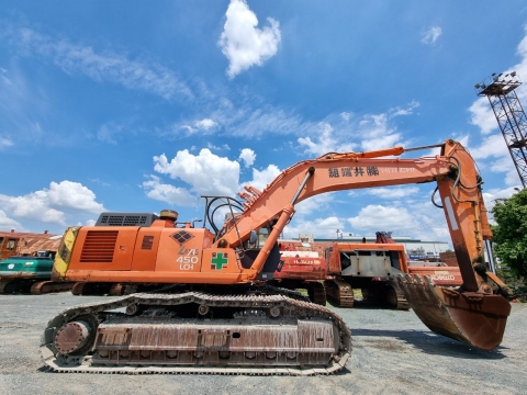 MÁY ĐÀO BÁNH XÍCH HITACHI ZX450LCH TỪ NHẬT BẢN 