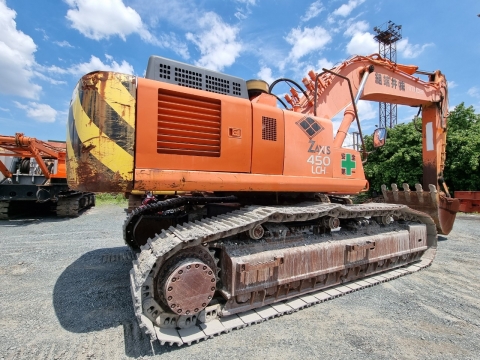 MÁY ĐÀO BÁNH XÍCH HITACHI ZX450LCH TỪ NHẬT BẢN 