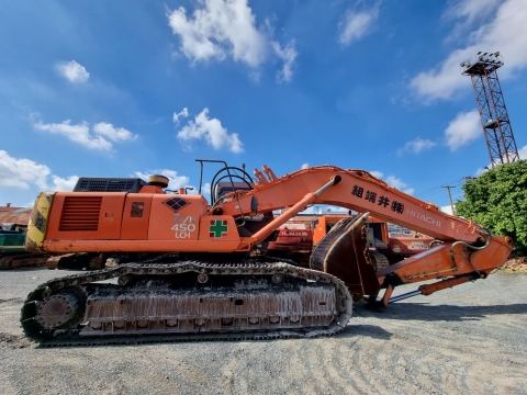 MÁY ĐÀO BÁNH XÍCH HITACHI ZX450LCH TỪ NHẬT BẢN 