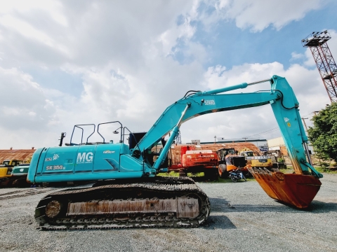 MÁY ĐÀO BÁNH XÍCH KOBELCO SK350LC-9 TỪ NHẬT BẢN