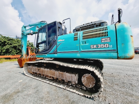 MÁY ĐÀO BÁNH XÍCH KOBELCO SK350LC-9 TỪ NHẬT BẢN