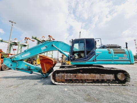 MÁY ĐÀO BÁNH XÍCH KOBELCO SK350LC-9 TỪ NHẬT BẢN