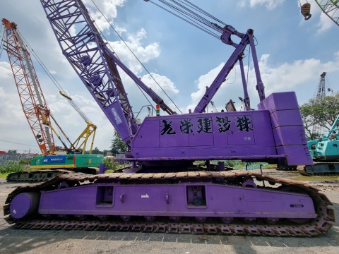 CẦN TRỤC BÁNH XÍCH 100 TẤN KOBELCO 7100 TỪ NHẬT BẢN