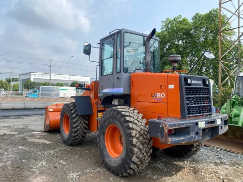 Máy xúc lật bánh lốp HITACHI LX80-7, LX110-7 từ Nhật Bản