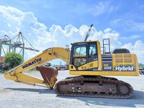 Máy đào bánh xích KOMATSU HB205-2 từ Nhật Bản