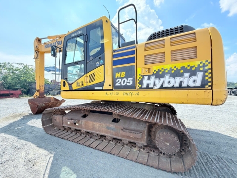Máy đào bánh xích KOMATSU HB205-2 từ Nhật Bản