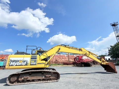 Máy đào bánh xích KOMATSU HB205-2 từ Nhật Bản