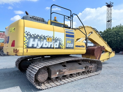 Máy đào bánh xích KOMATSU HB205-2 từ Nhật Bản