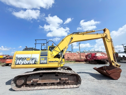 Máy đào bánh xích KOMATSU HB205-2 từ Nhật Bản