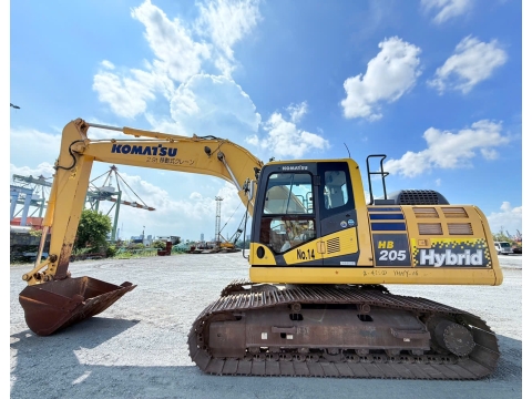 Máy đào bánh xích KOMATSU HB205-2 từ Nhật Bản