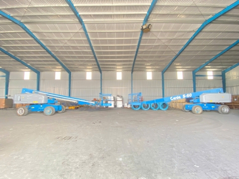 Xe nâng người GENIE S-60 từ Singapore