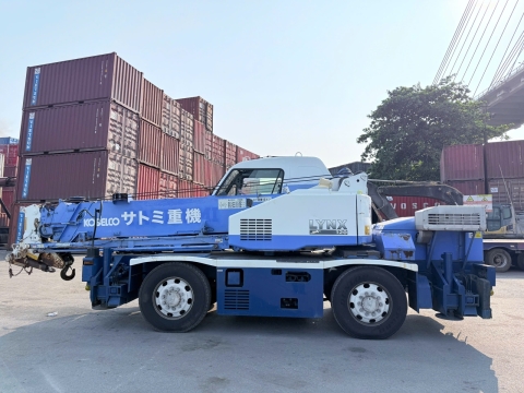 Cần trục bánh lốp KOBELCO RK120-3 từ Nhật Bản